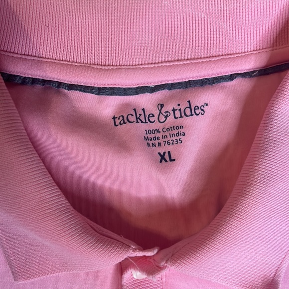 Tackle & Tides Polo Shirt XL - Picture 3 of 5